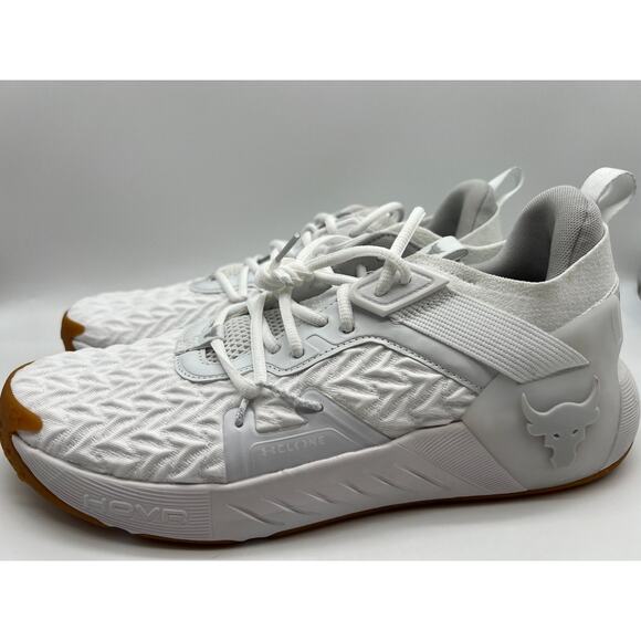 Under Armour Project Rock 6 White Training Shoe 3026534-100 Men\'s Size 12 main image 7